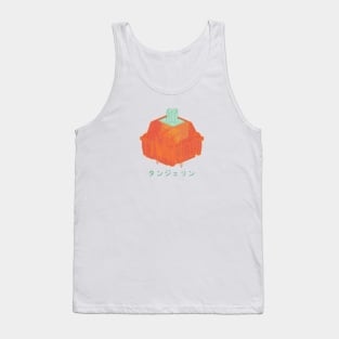 Tangerine Mechanical Keyboard Cherry MX Switch with Japanese Writing Tank Top
